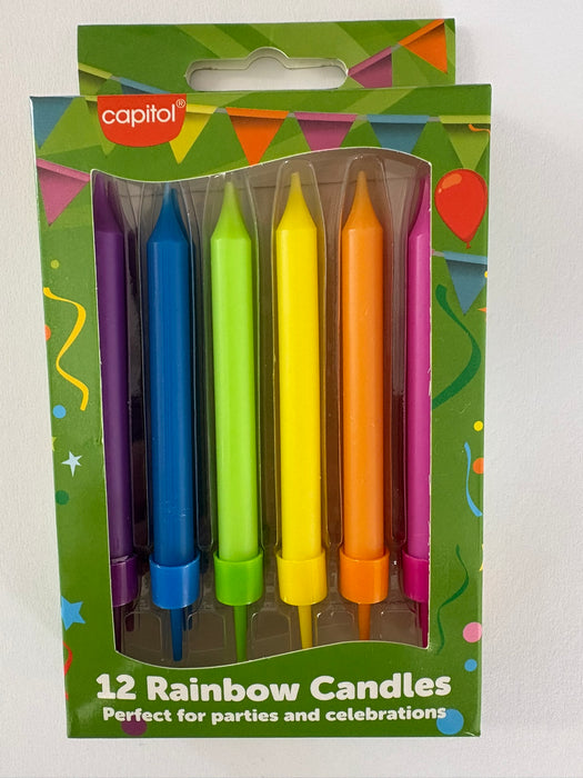12 Rainbow Candles (6)