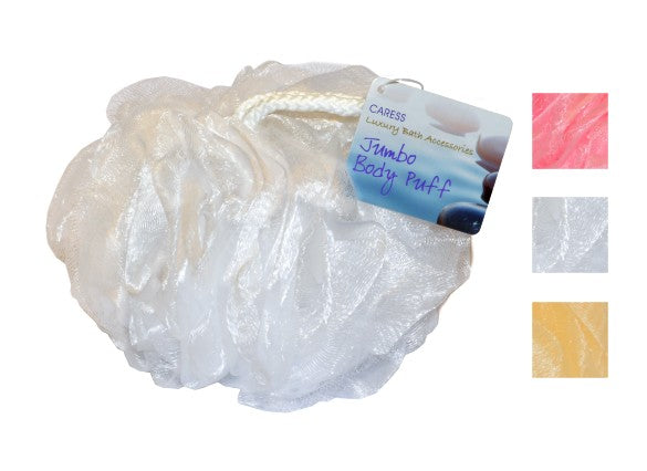 Jumbo Assorted Shower Puff (10 Units)