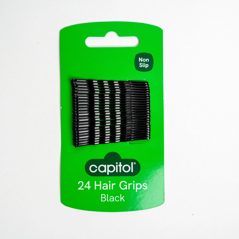 Black Hair Grips (6 Units)