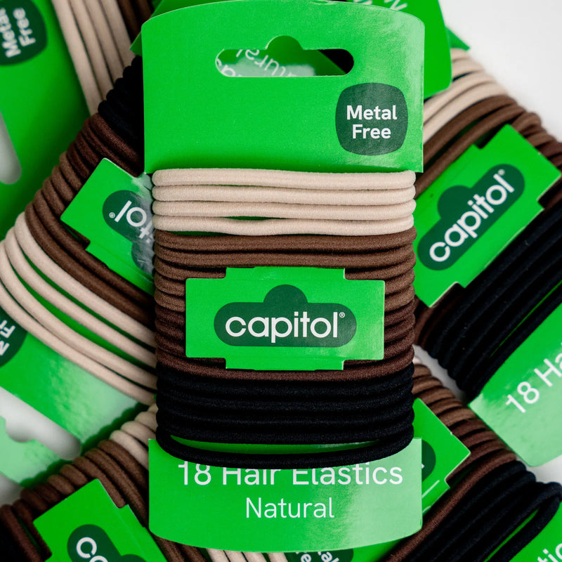 Natural Hair Elastics (6 Units)