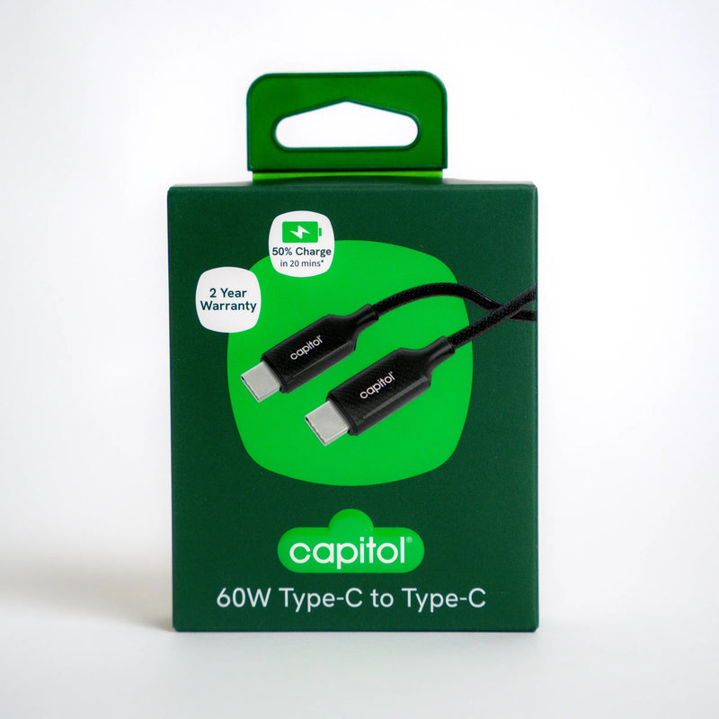 Type-C to Type-C Cable 1M (12 Units)